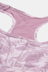 Enamor Medium Impact Sports Bra - Marble Mavve Print — thumbnail 6